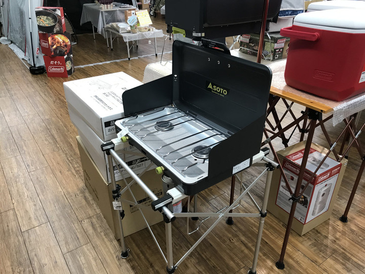 キャンピングリサーチ 西宮山口店 : SOTO 2バーナーST-527 ニュー