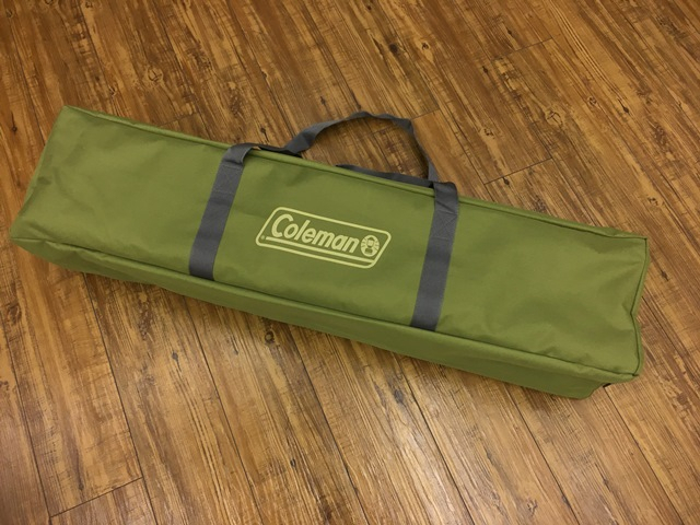 好日山荘 紀三井寺店 : 設営3秒？コールマン パックアウェイコット