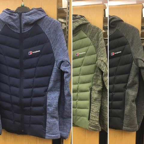 好日山荘 紀三井寺店 : 身頃はあったかハイドロロフト！科学に裏付け