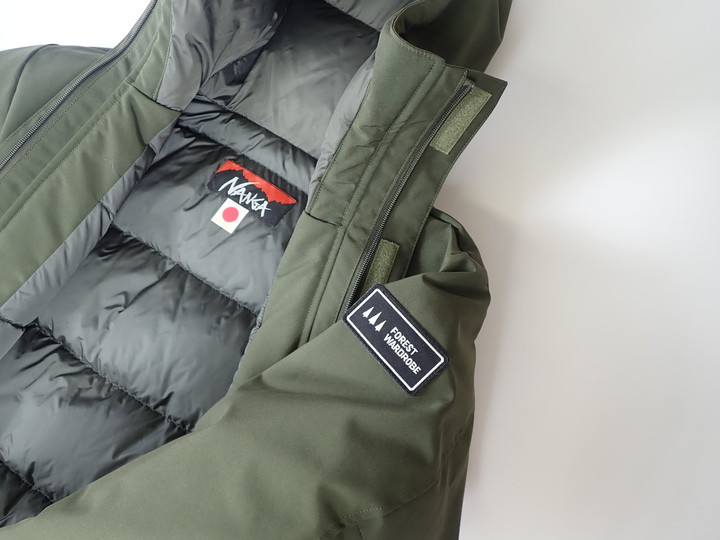好日山荘 広島紙屋町店 : 【NANGA×FORESTWARDROBE】コラボダウン