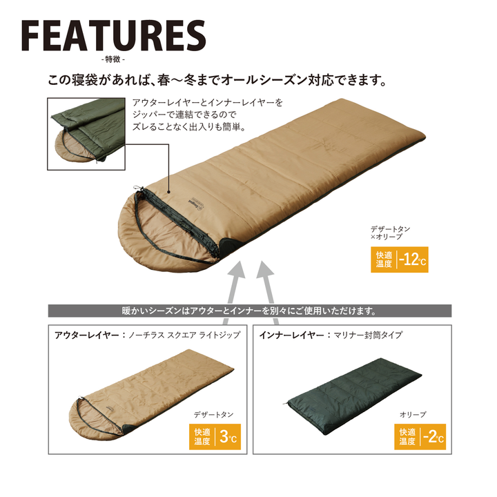 好日山荘 広島紙屋町店 : スナッグパックの寝袋が入荷しました！