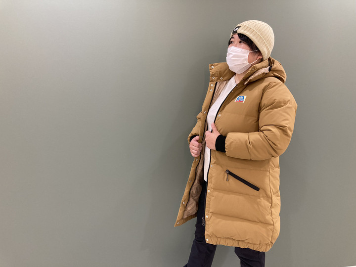 好日山荘 立川店 : お尻まですっぽり あったかダウンコート