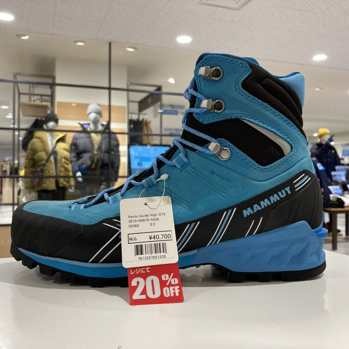 好日山荘 立川店 : ②マムートクリアランス情報