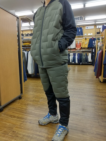 好日山荘 紀三井寺店 : 【mizuno ステッチレスハイブリッドダウン 