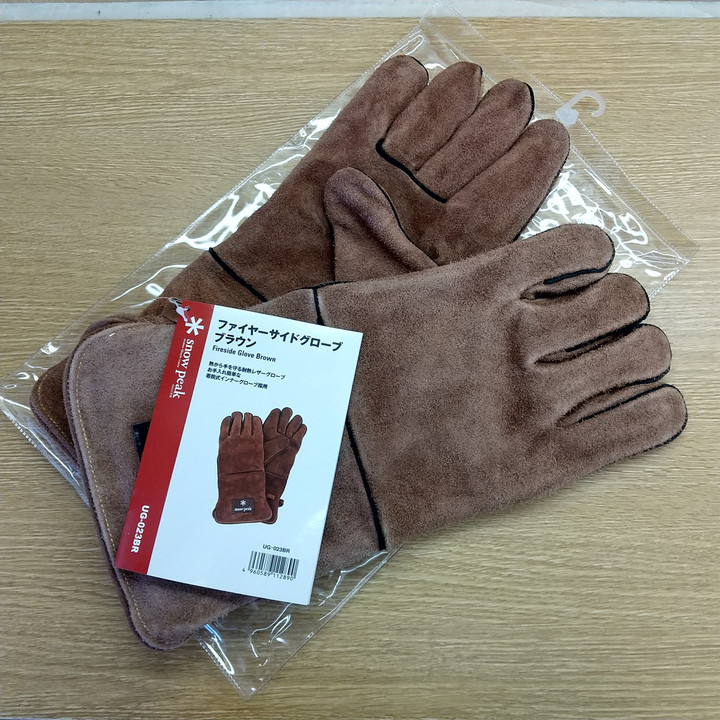 スノーピーク 火ばさみ ファイヤーサイドグローブ ブラウン セット 新品未使用✨ SNP0110A0096_x_a011.jpg