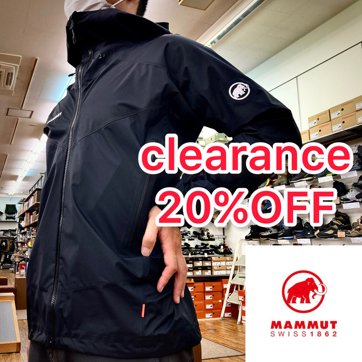 好日山荘 瑞穂店 : マムートのGORE-TEX®レインジャケットが20％OFF 