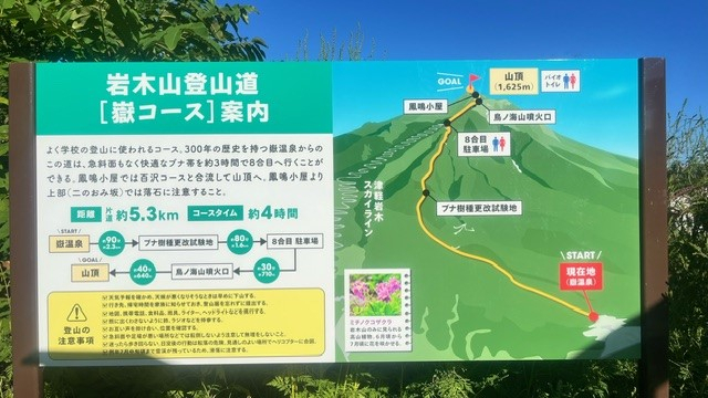 好日山荘 青森＆ラビナ店 : 岩木山登山
