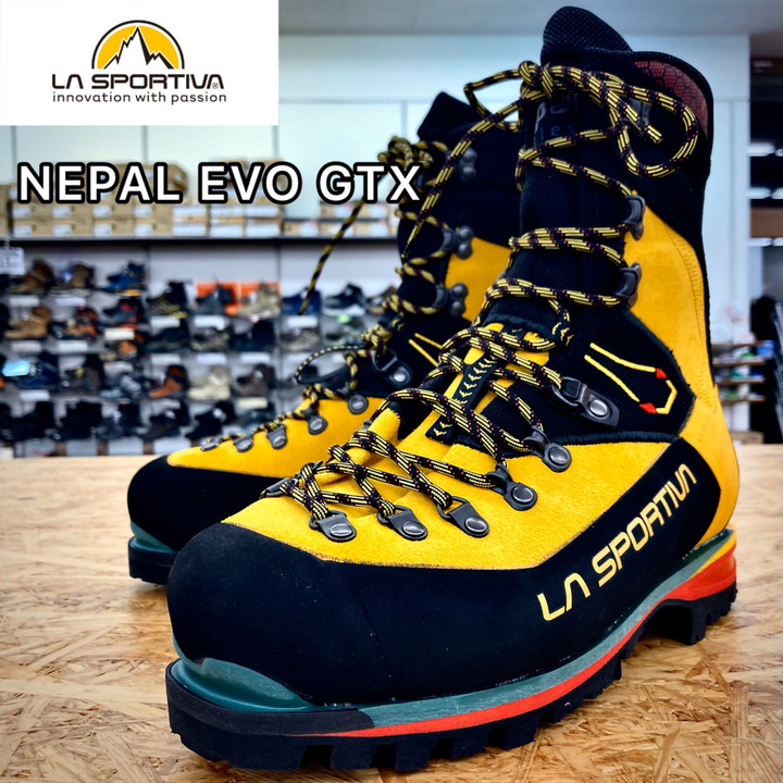 好日山荘 瑞穂店 : 厳冬期対応登山靴 スポルティバ『ネパールEVO GTX』
