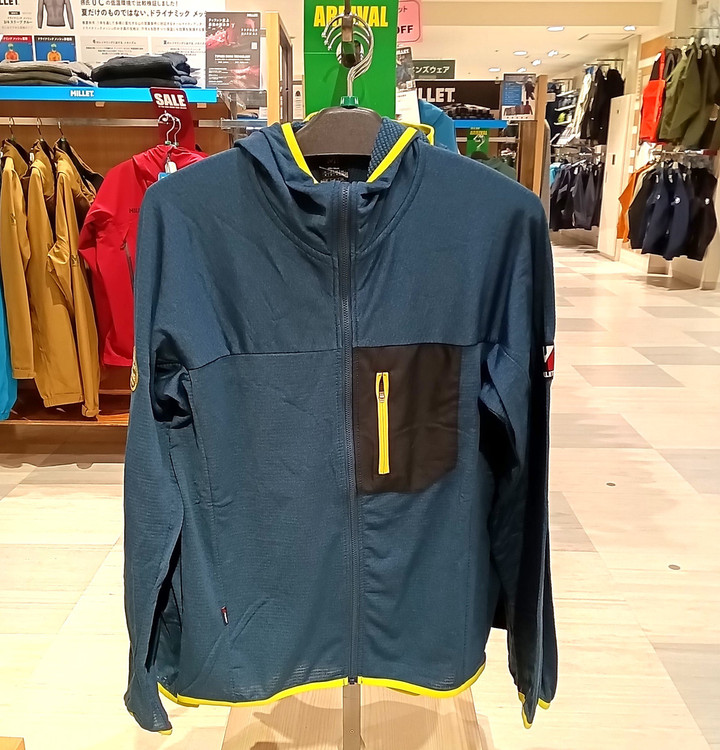 ポーラテックパワーグリッドFZフーディ(XS Blue Slate Heather