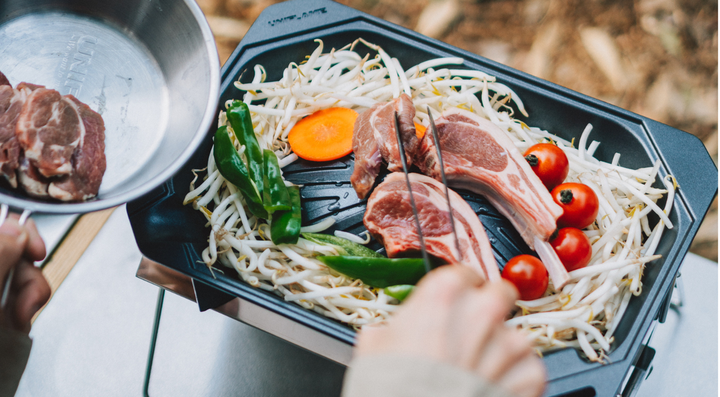 キャンピングリサーチ 西宮山口店 : ユニセラジンギスカン鍋