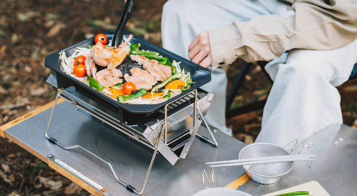 ユニフレーム キャンプ用品セット【美品・未使用含む】 キャンピングリサーチ 西宮山口店 : ユニセラジンギスカン鍋