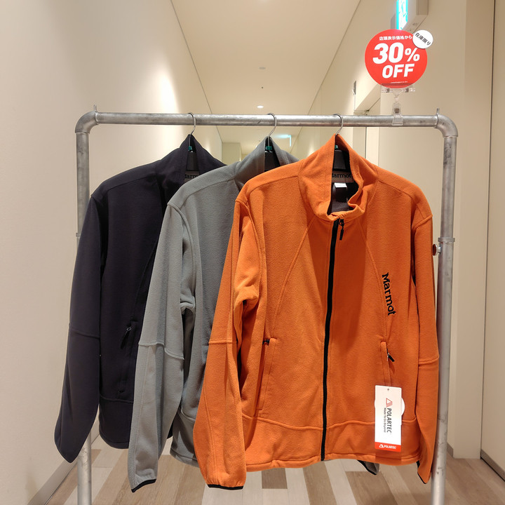 好日山荘 アミュプラザみやざき・やま館店 : マーモットのウェアが