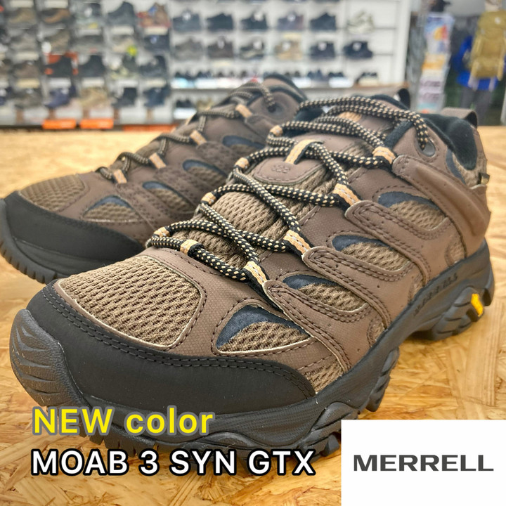 好日山荘 瑞穂店 : ハイキングにおすすめ メレル『モアブ3 SYN GTX』
