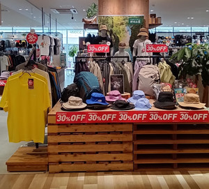 夏物クリアランス20～30％OFF