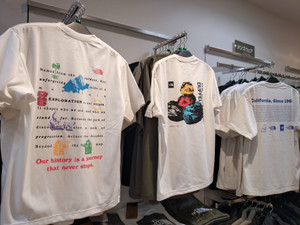 「ノースフェイス」新作Tシャツ