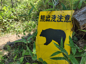 クマ出没注意