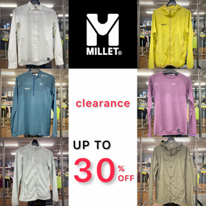 最大30％OFF【MILLET　クリアランス】開催中