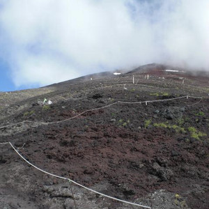 富士山　登山道