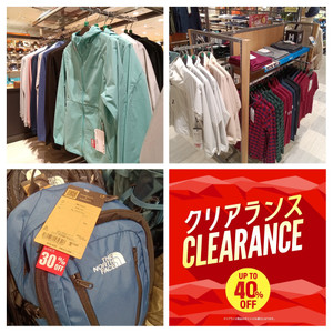 冬のクリアランス開催中‼